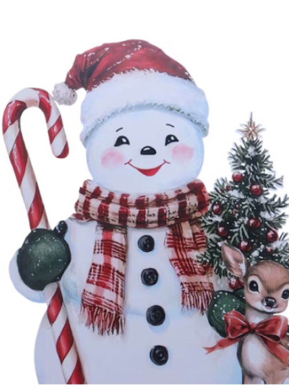Snowman Chronicles Metal Decor